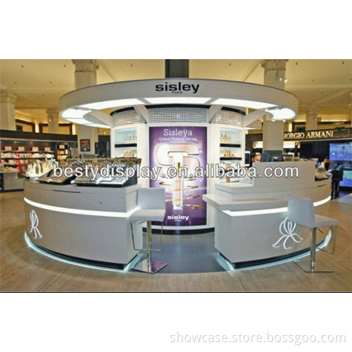 Cosmetic showcase for shop and supermaket